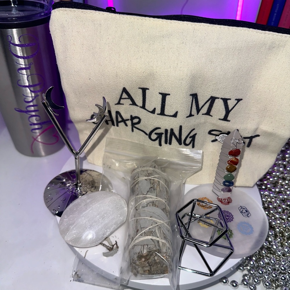 DrPsych_Faves12! Charge & Cleanse Crystal Starter Kit! ๐น๐น๐ค๐ค - Picture 7 of 9